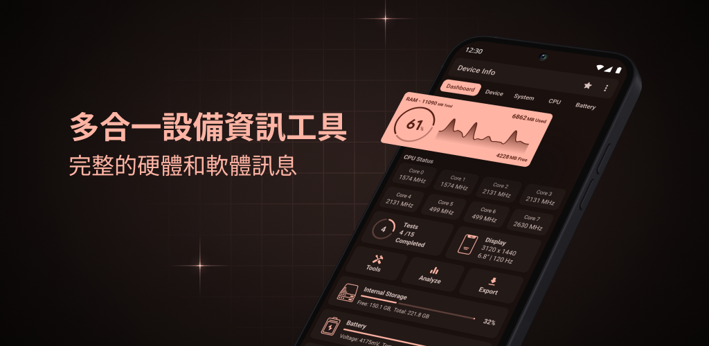 設備信息：系統和 CPU 信息 banner