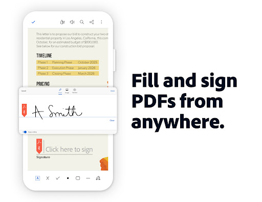 Adobe Acrobat Reader: Edit PDF 截图 3