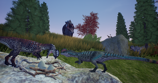 The Cursed Dinosaur Isle: Game 截图 1