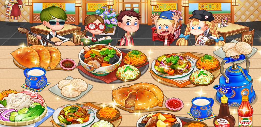 烹饪冒险 - 餐厅模拟经营游戏 背景图