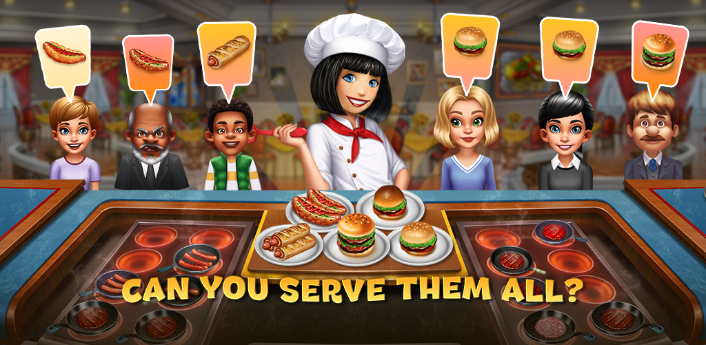 Cooking Fever: Restaurant Game 背景图