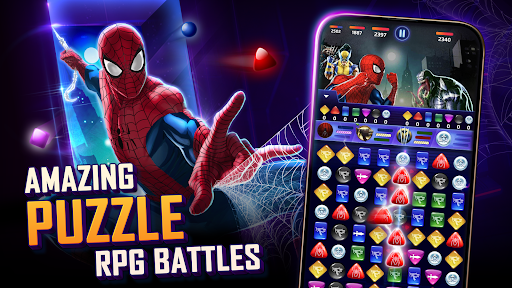 MARVEL Puzzle Quest: Hero RPG 截图 1