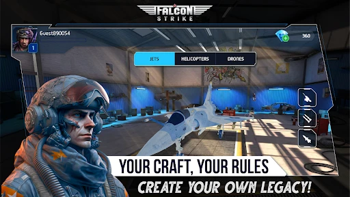 Falcon Strike:Jet Fighter Game 截图 2