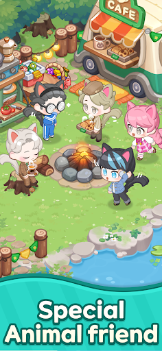 合併合併猫咖啡馆：装饰自己的咖啡馆 截图 4