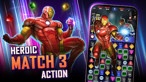 MARVEL Puzzle Quest: Hero RPG 截图 2