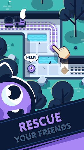 Rail Rescue: Puzzle Lines 截图 1