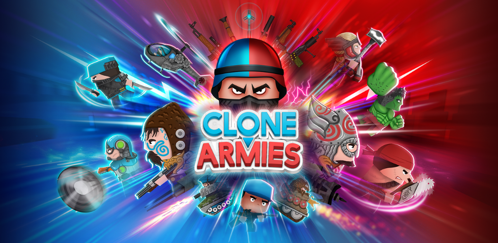 Clone Armies：战斗游戏 背景图