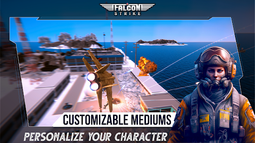 Falcon Strike:Jet Fighter Game 截图 3
